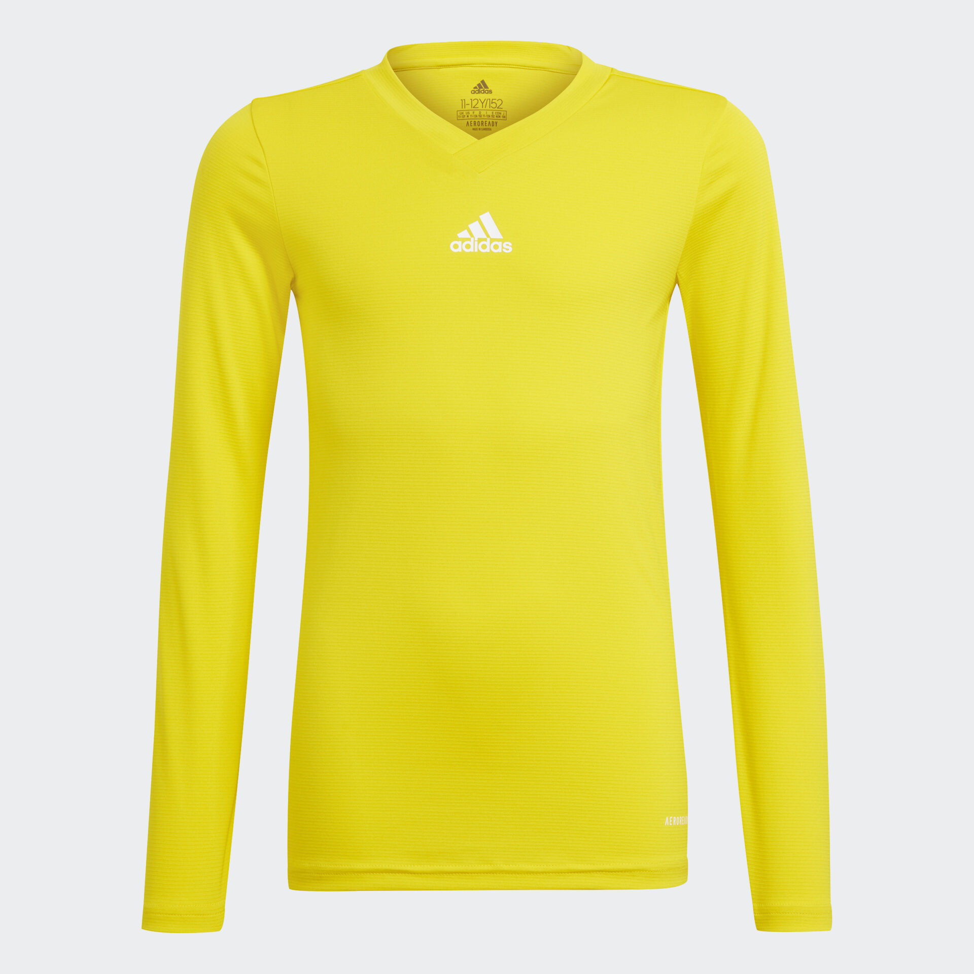 CAMISOLA TÉRMICA ADIDAS JUNIOR | AMARELA
