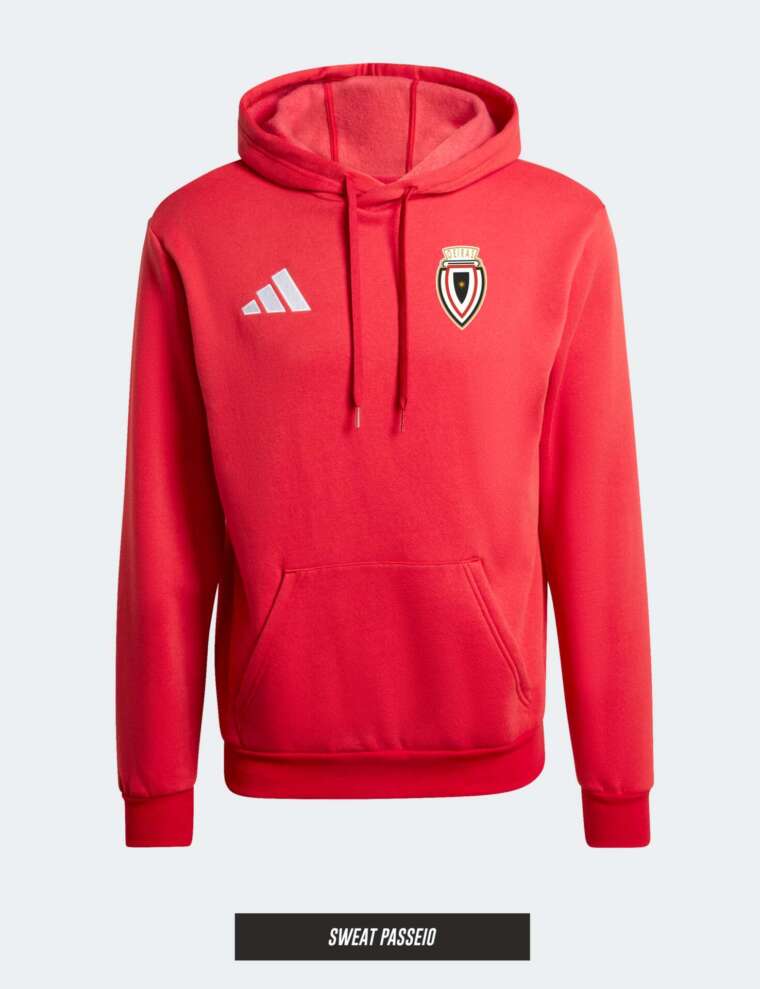 Passeio Sweat Vermelha AD OEIRAS