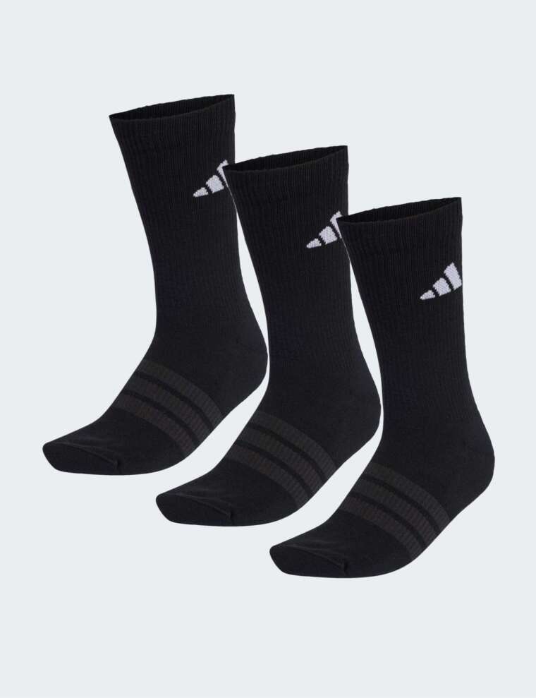 meias de cano mÉdio pretas – 3 pares