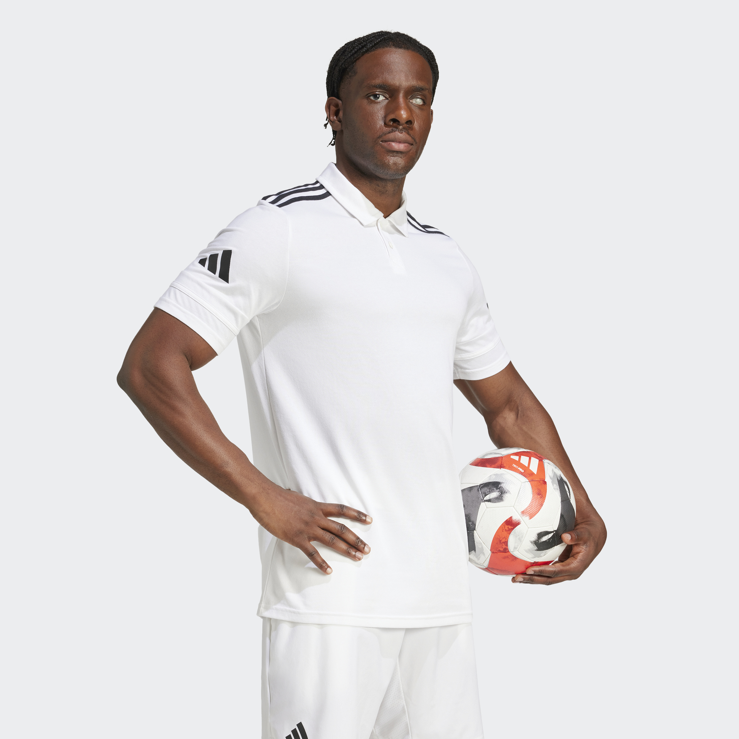 POLO ADIDAS SQUADRA 25 | Branco