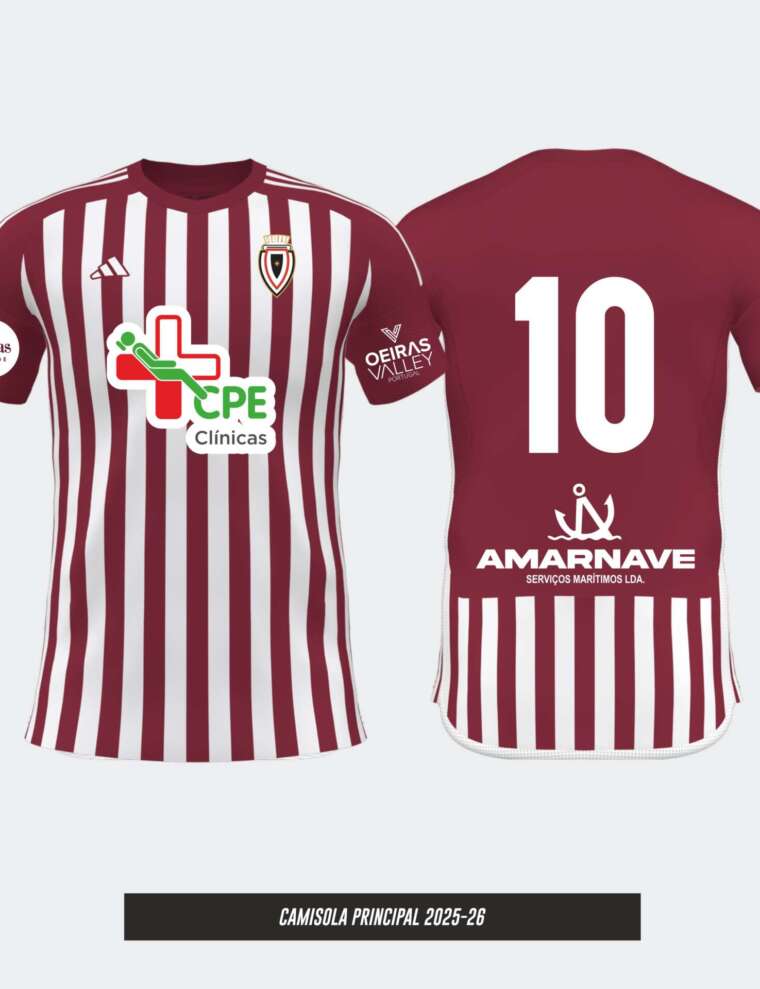 Camisola Principal Seniores 2025-26 AD OEIRAS