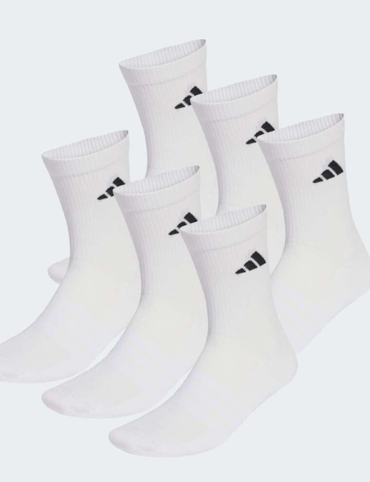 meias adidas enchimento | 1 par brancas