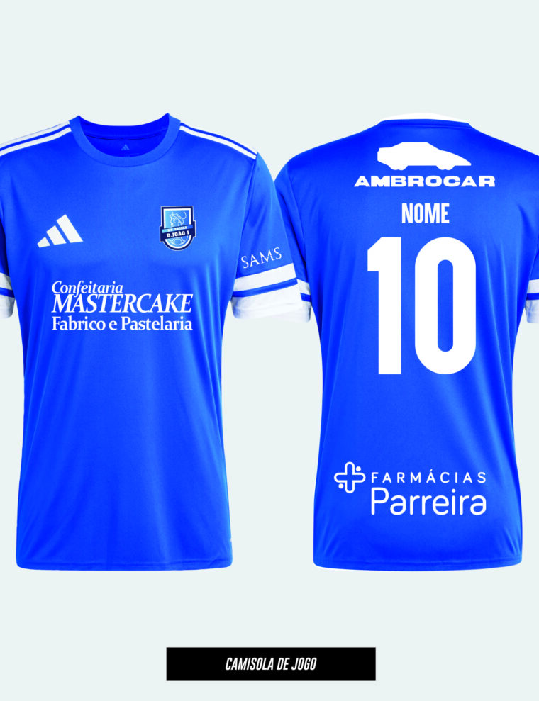 Jogo Camisola Principal D. JOÃO I